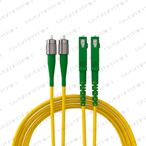 Оптические шнуры SYSMATRIX FC/APC-SC/APC-D-9-30m.LSZH